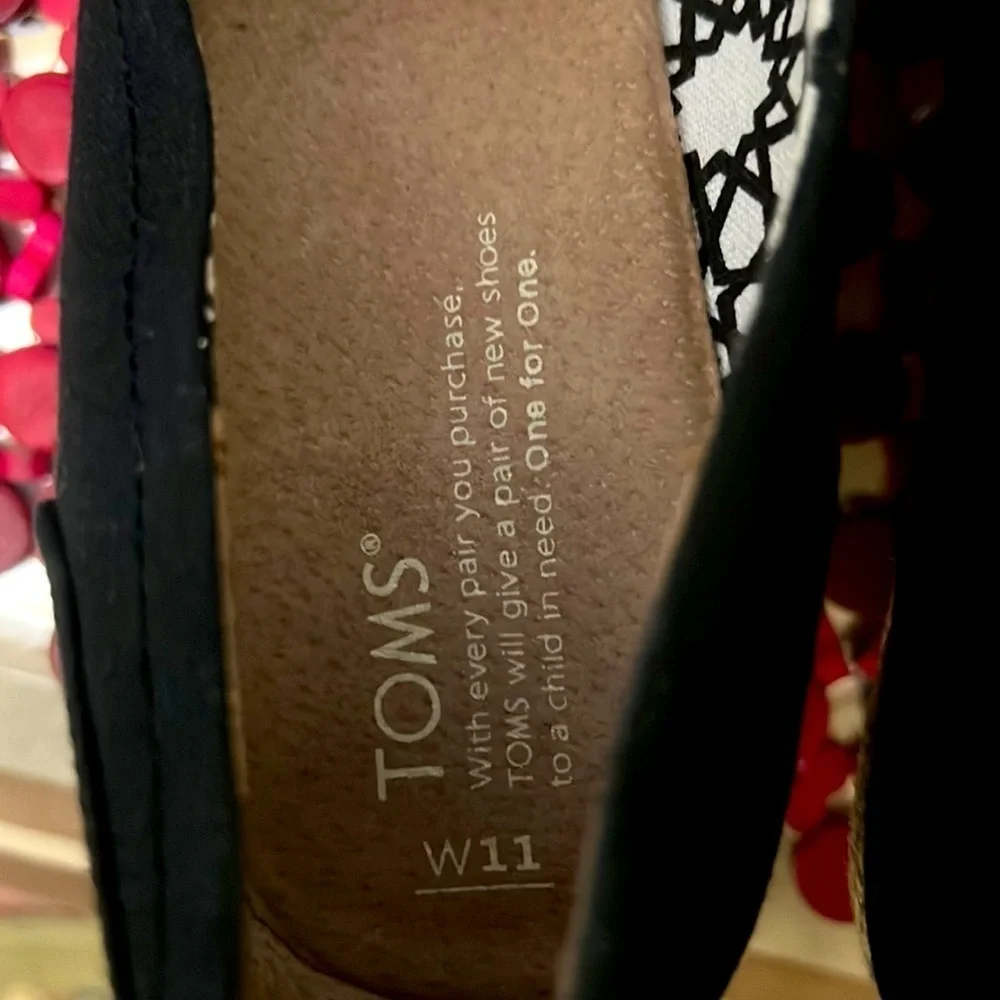 Toms shoes size